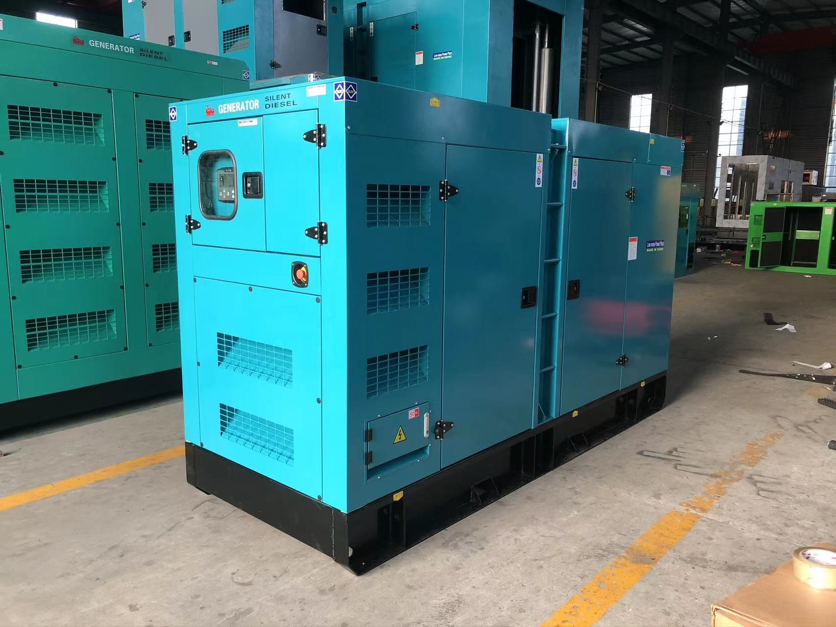 AVR 500kva Generator Set Automatic Mode Silent Diesel Generator