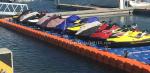 Plastic jetski pontoon