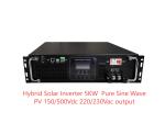 Rack Mount Hybrid 5kw 8kw 10kw Solar Energy Storage System 240v Ac Inverter