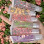 Private Label Gloss Lip Oil Squeeze Tubes Plumping Fruit Scented Flavour