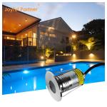 Mini LED Swimming Pool Underwater Light Spa Lamp Stainless Steel 12V / 24V DC