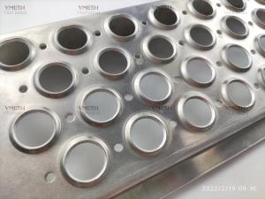 Wholesale Round Hole Galvanized 450mm Width Grip Strut Safety Grating Anticorrosion from china suppliers