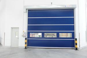 Wholesale Warehouse Fast Acting PVC Door High Speed Roll Up Door With High frequency Motor from china suppliers