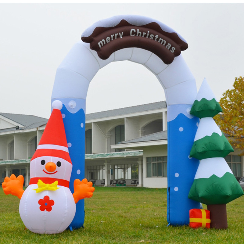 Factory Customized Christmas Holiday Yard Decoration Inflatable Minion Display