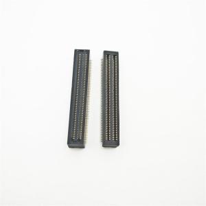 Wholesale Double Slot 0.8 Pitch btb Board-to-Board Connector 80Pin Male Female Block Height 6.5mmH SMD Terminal Gold Plated from china suppliers