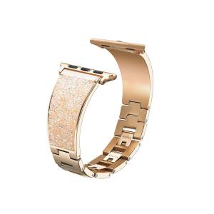 Wholesale Portable Replacement 38mm 40mm 42mm Smartwatch Metal Strap Diamond Embedded from china suppliers