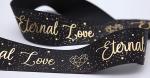 Sustainable Gift Wrap Ribbon with Customized Logo Double Faced Satin
