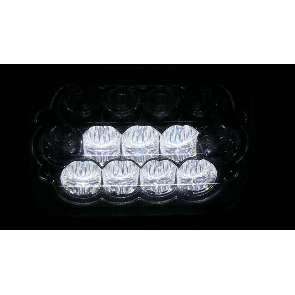 Rectangular 7x6 inch Led Jeep Headlight High Low H4 5D Projectors