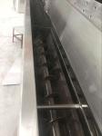 Carbon Steel Double Drum Hot Air Dryer Machine PLC Control Steam Thermal Oil