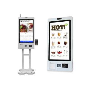 Wholesale Food Ordering Self Checkout Machines 32 Inch Touch Screen Kiosk Display from china suppliers