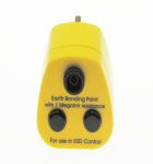 Plastic 60X40MM 1x4mm Banana Sockets Earth Bonding Plug