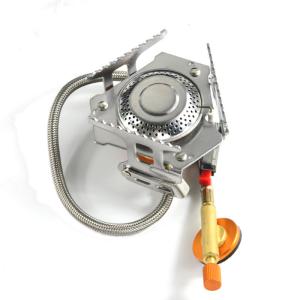 Wholesale Portable Camping Cooking Stove with 145mm Silver Portable Gas Burner Outdoor from china suppliers