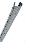 U Type Galvanised Steel Vineyard Posts 3.0MM Thickness S Holes On Side
