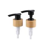 28/410 Bamboo Lotion Dispenser Black White Wooden Soap Dispenser 24/410 Bamboo
