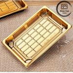 Premium American Style Disposable Food Plastic Sushi Trays for Elegant Dining