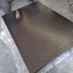 Small Round Hole Size Perforated Metal Plate Ss304 / 316 Decorative