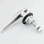 OEM Lockable Door Handles , Cabinet Drawer Lock Hardware 90 Degree Rotation