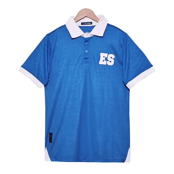 El Salvador 2025-2026 Season Fan Version Home Football Jersey Group Customizatio