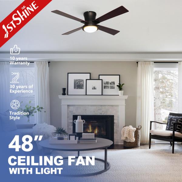 Energy Saving LED Ceiling Fan with Remote Control 3000K/4500K/6000K Color