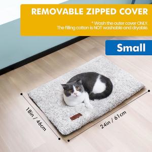 Wholesale Self Warming Dog Bed Mat, Soft Plush Pet Sleeping Pad for Dog Cats, Winter Pet Blanket for Dog Bed, Couch, Sofa, Car from china suppliers