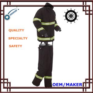 Wholesale Navy Blue Fireman Suit PTEF Coated Fabrics 450N Tensile Strength 3Kg from china suppliers