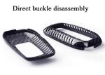Alphard Black Anti Scratch Carbon Fiber Car Key Case