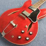 Hollow body jazz electric guitar rosewood fingerboard