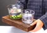 Round Big Eglass Bottle Jar With Lid Food Storage Customized Size