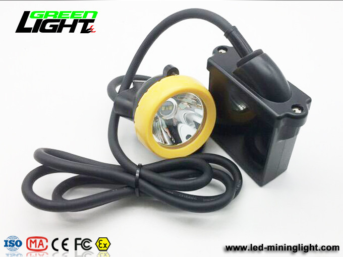 18000lux 6.6Ah Rechargeable Coal Miner Lights 350mA For Mining