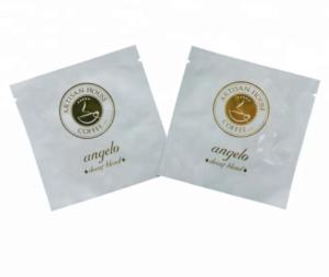 Wholesale Green coffee tea bags/ plastic tea sachet packaging bag /small tea coffee sugar bag from china suppliers