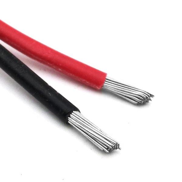 1.5mm2 PV Solar Cable Dual Core 2000 AWG Flame Resistance Tinned Copper