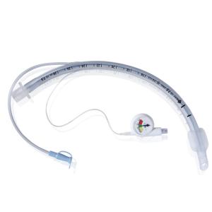 Wholesale Subglottic Cuffed Reinforced Endotracheal Tubes Medical Suction Lumen ETT With Intracuff Pressure Moniter from china suppliers