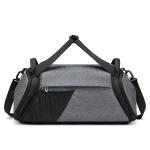 Solid Color Foldable Packable Duffel Bag Antifouling Multi Compartment