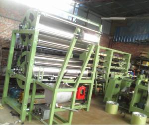 Wholesale top quality 2 cylinders finishing and starching machine electric heating for zipper tape, ribbon lace,webbing sling from china suppliers