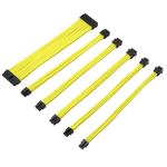PSU Cable Kit Elbow Data Cable Computer PVC Heat And Wear Nylon Material 18AWG