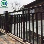Flat Top Durable Contemporary Aluminum Fence Chinese Style 0.8-3.0mm