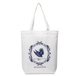 Open Closure Type Custom Canvas bags , Womens Printed Fabric Tote Bags