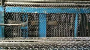 CNC 4300mm Width Reverse Twist Gabion Hexagonal Wire Netting Machine