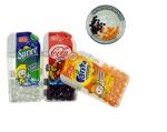 Mixed Fruit Chewing Gum Assorted Flavor Multicolored Banana / Strawberry Flavor