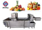 Fruit And Vegetable Bubble Cleaning Machine , Chinese Cabbage Washing Machine