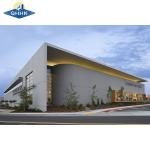 Hot Dip Galvanized Prefabricated Steel Warehouse Q235 Q355 Heavy Duty