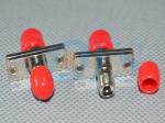 FC Singlemode Fiber Optic Adapter Metal With Flange For Optical Networks