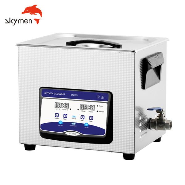 240W Benchtop Ultrasonic Cleaner Degas Heating 40KHz 10L Power Adjustable