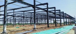 Wholesale Customized Hot-Rolled H high strength Bolted SGS, BV Steel Structure Workshop from china suppliers