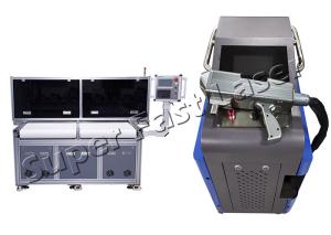 Wholesale Automatic Laser Cleaning Equipment 100w Rust Removing Laser 50W - 500W from china suppliers