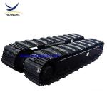 70 tons steel track undercarriage system for mobile crusher