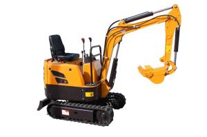 Wholesale 0.02m3 Mini Crawler Excavator For Garden Farmland Small Project Yellow from china suppliers