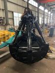 Hydraulic Rock Grabs For Excavators Four Fingers CE Approval