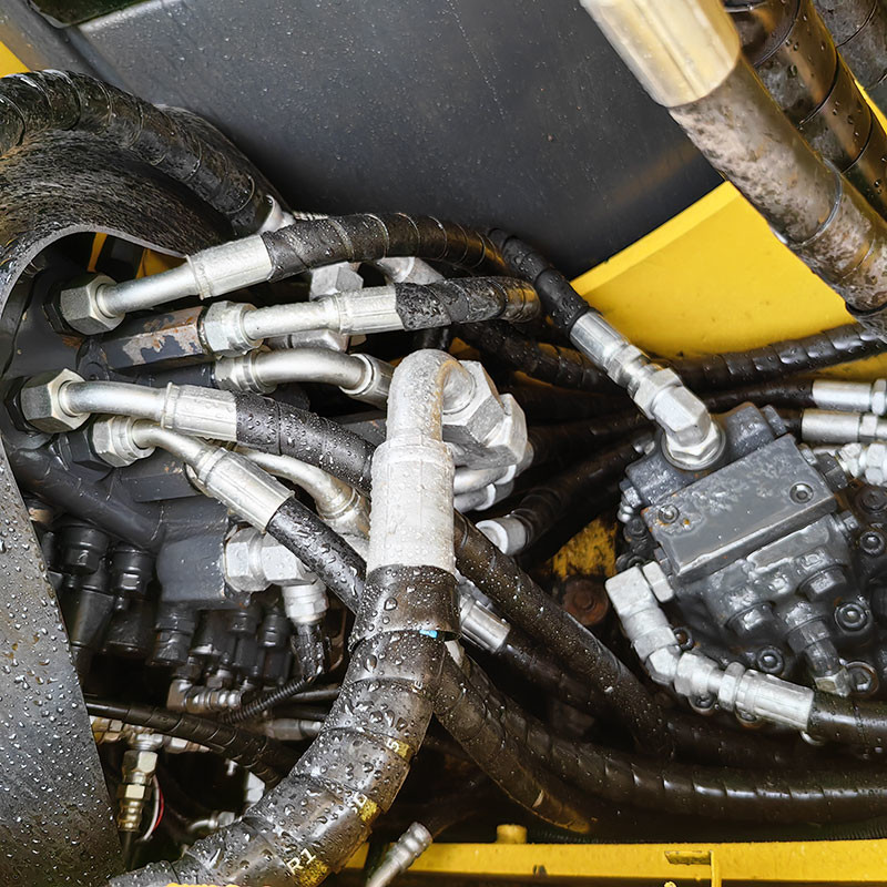 Original Used Mini Excavator Komatsu PC70-8 Used Hydraulic Excavator 48.5KW Rated Power