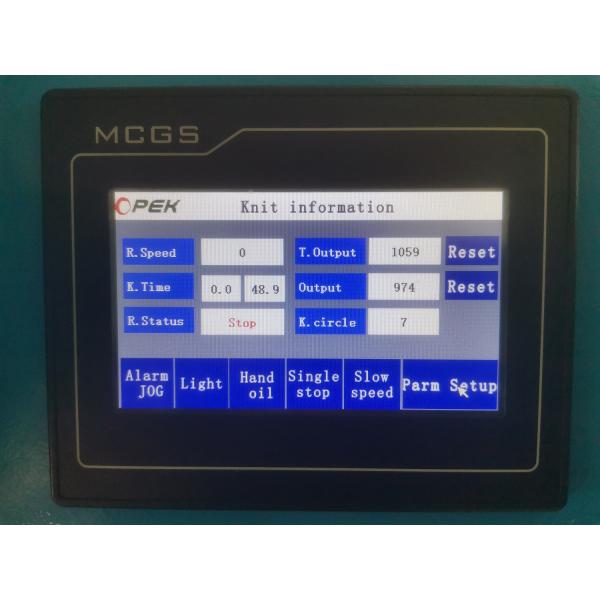 OPEK 366A High Speed Computerized Rib Knit Hats Knitting Machine Textile Machinery by Adopting Whole Shaped